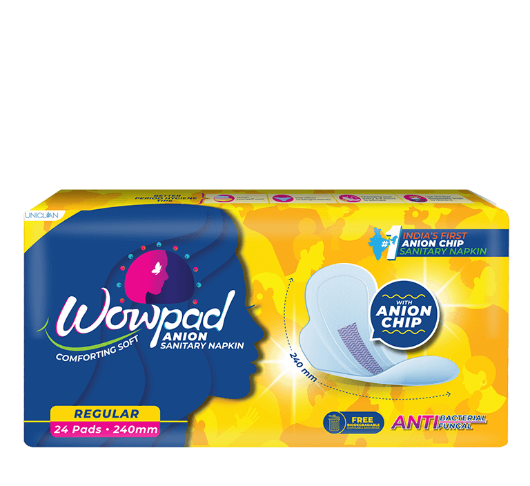 Wowpad Comforting Soft Sanitary Napkin Uniclan Healthcare