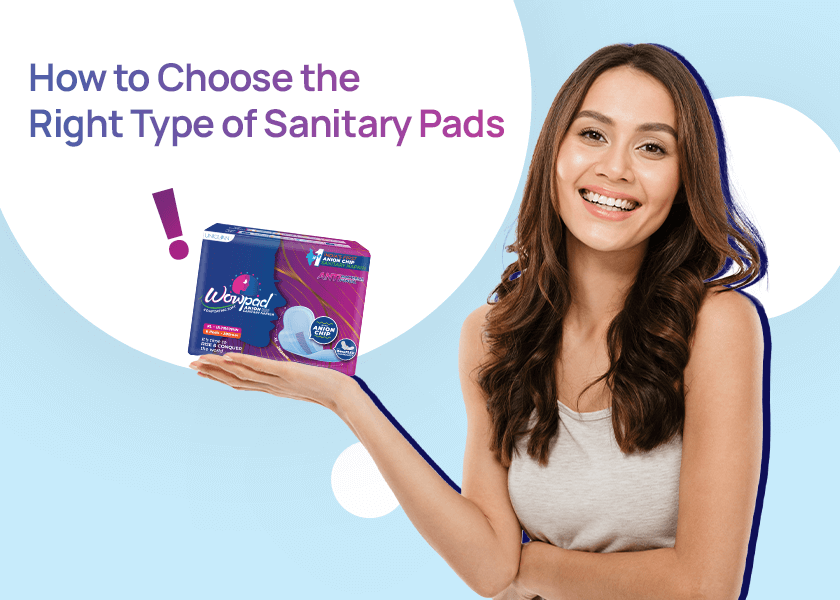 right type of sanitary pads